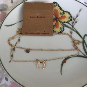 Brandy Melville NWT necklace with free stickers